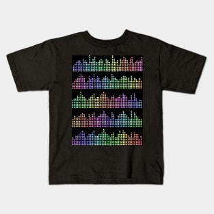 MUSIC  Equalizer Bars Beats Kids T-Shirt